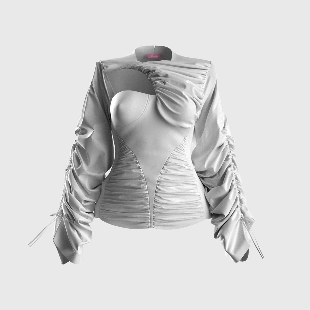 Hanifa Veronique blouse